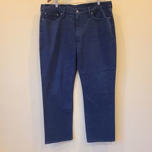 Levi's Mens 514 Jean Pant Sz 40x30 Blue White Tab Straight Leg Workwear Utility